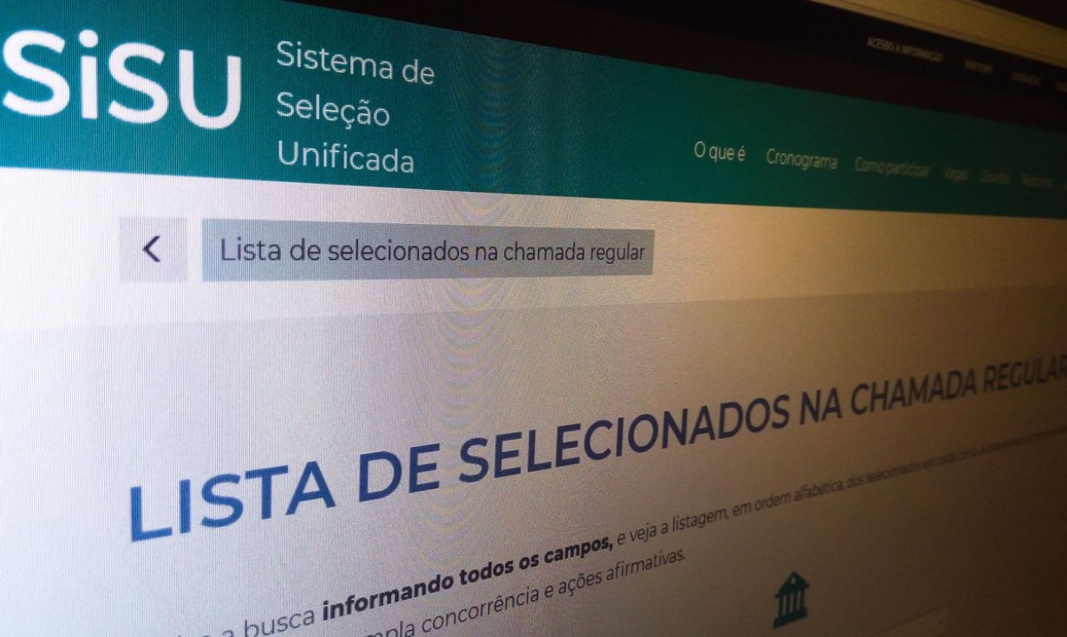 Resultado do Sisu do segundo semestre já está disponível no site (Foto: Agência Brasil)