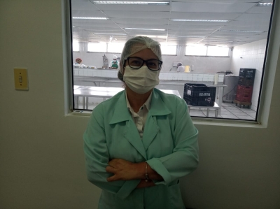 Nutricionista do Hospital de Urgências de Sergipe Governador João Alves Filho, Regilma Arruda (Foto: SES/SE)