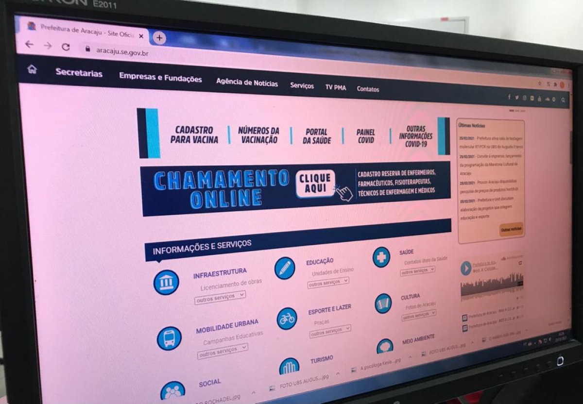 Chamamento Público da Saúde: Prefeitura preenche vagas com exceção da classe médica (Foto: SMS/ Aracaju)