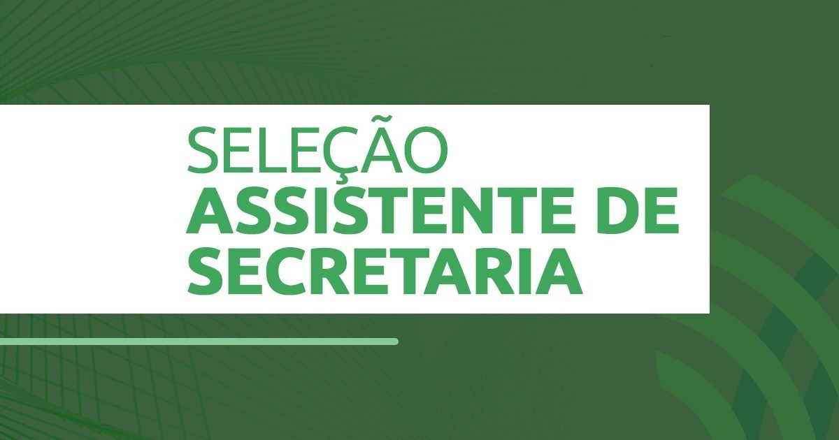 Senar/SE abre seleção para assistente de secretaria em Glória (Imagem: Senar/SE)