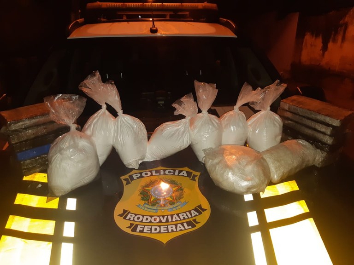 Em pouco mais de 48 horas PRF realiza nova apreensão de cloridrato de cocaína na BR-101 (Foto: PRF/ gov.br)