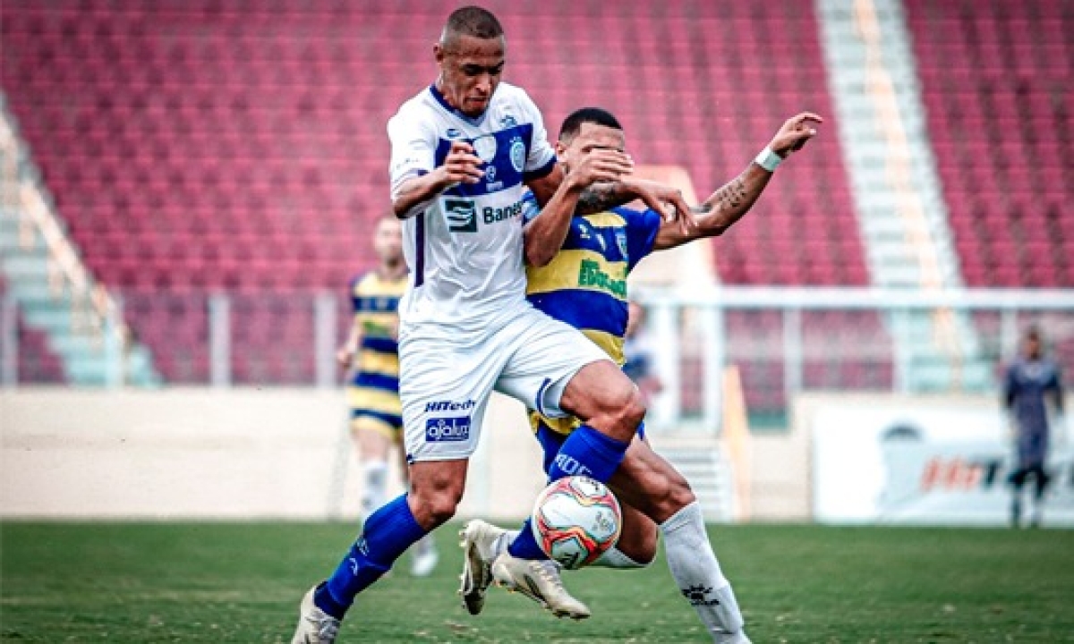 Confiança goleou o Freipaulistano pelo placar de 8 a 0, na Arena Batistão. (Foto: Lucas Almeida/ AD Confiança)
