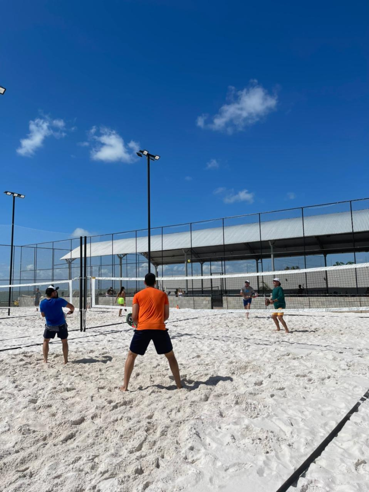 Beach Tennis se torna tendência em Aracaju (Foto: AG�? - Comunicação Estratégica)