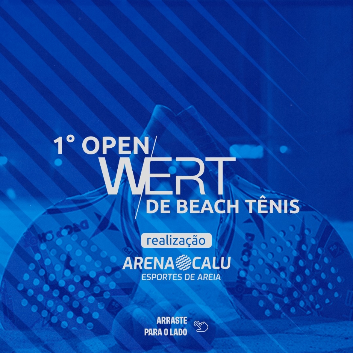 Torneio de Beach Tênis acontece neste final de semana em Aracaju (Imagem: Divulgação)