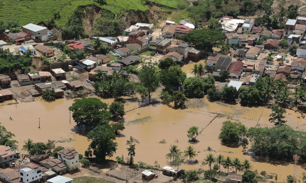 "Maior desastre natural da história", diz governador da Bahia (Foto de arquivo: Isac Nóbrega/ PR)