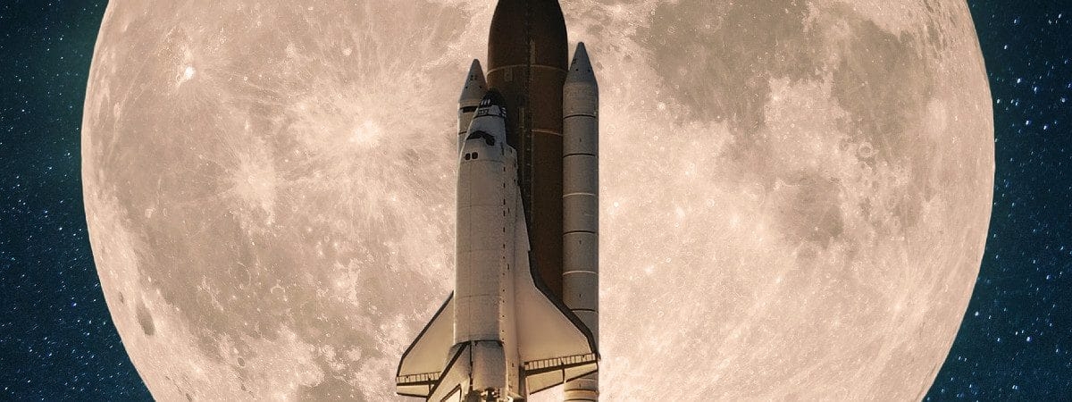 Um foguete vai bater na Lua nesta sexta-feira, 4/3 (Foto: Olhar Digital)