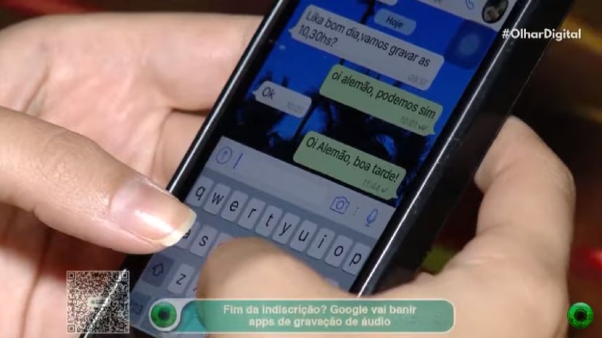 Google muda política de apps do Android e bloqueia gravadores de chamada - Imagem: Reprodução de vídeo | Olhar Digital