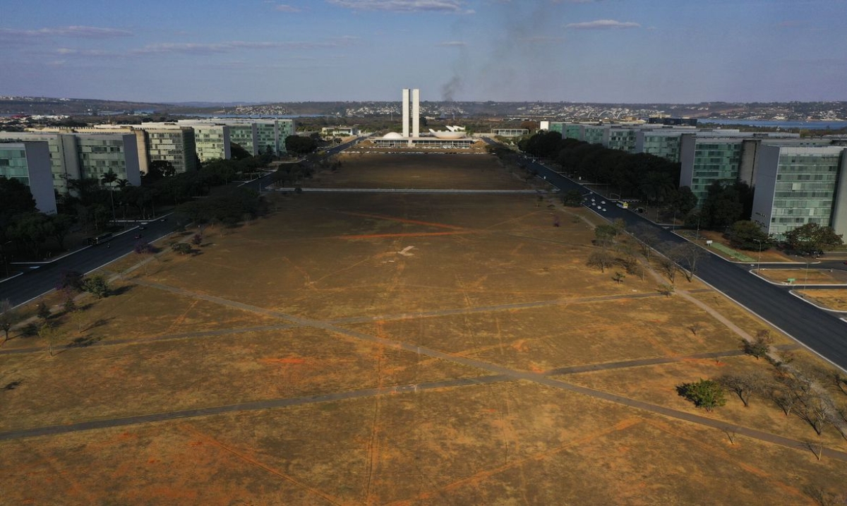 Gramado central da Esplanada dos Ministérios - Foto: Agência Brasil
