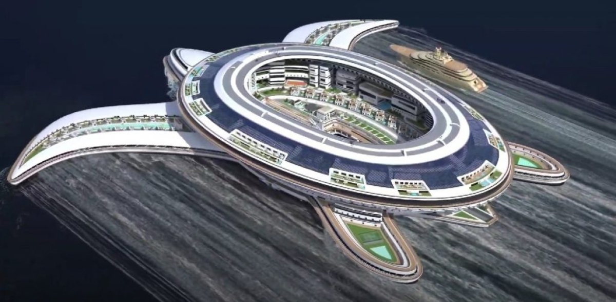 Pangeos, novo conceito de embarcação da empresa italiana Lazzarini Design - Imagem: Lazzarini | Divulgação