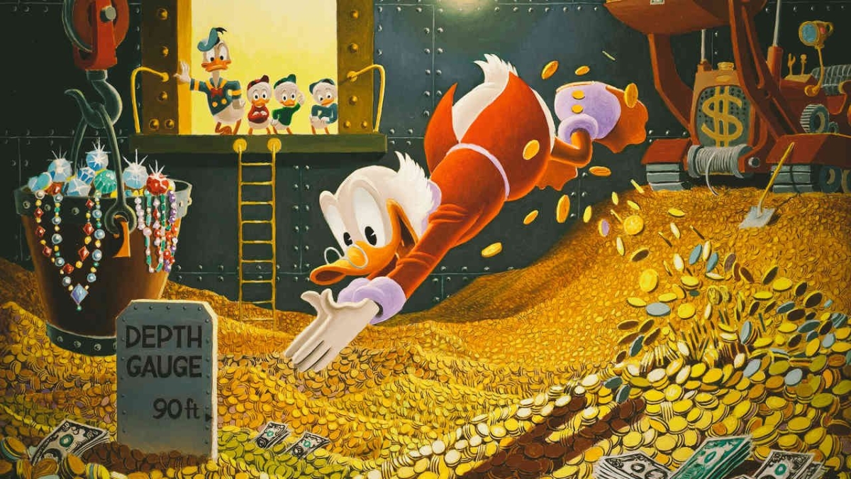 ChatGPT citou estudos que apontaram relação entre dinheiro e felicidade - Imagem: Walt Disney Productions