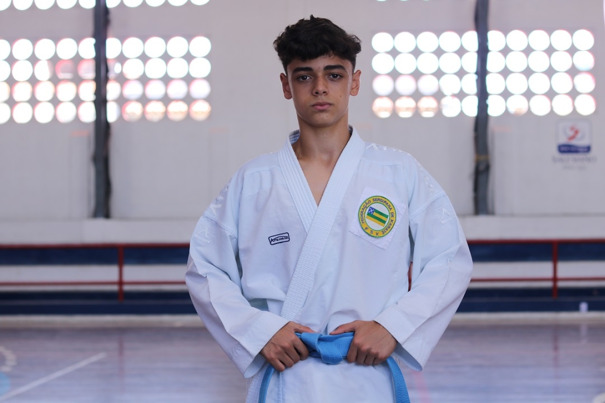 Aluno-atleta do Salesiano João Paulo Amaral é Bicampeão Sul-Americano de Karatê - Foto: Ascom Salesiano