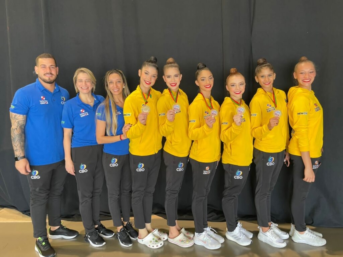 Ginastas conquistam ouro inédito na Challenge Cup - Foto: Assessoria FBG