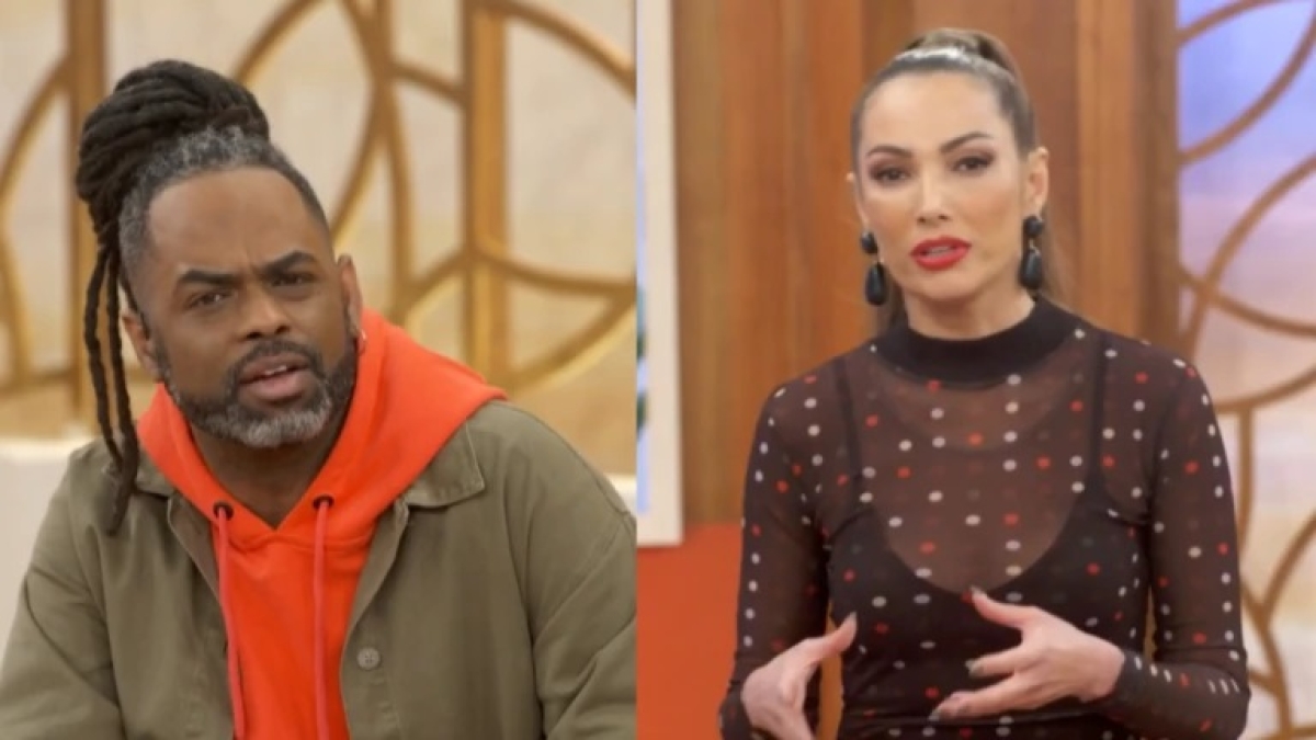 Apresentador Manoel Soares e Patrícia Poeta - Foto: Globoplay