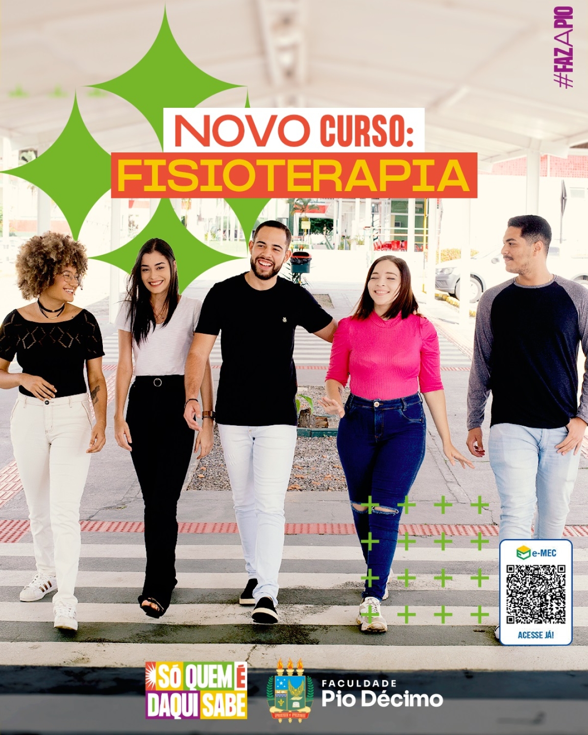 Fisioterapia é o novo curso da Faculdade Pio Décimo - Imagem: Divulgação | CCOM Grupo Pio Décimo