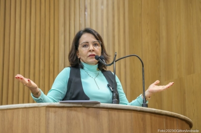 Vereadora Emília Corrêa - Foto: Gilton Andrade | Câmara de Aracaju