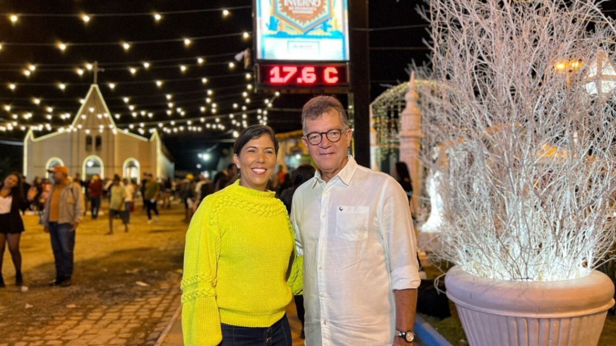 Senador Laércio Oliveira enaltece tradição e cultura no 2° Festival de Inverno de Palmares - Foto: Site Laércio Oliveira