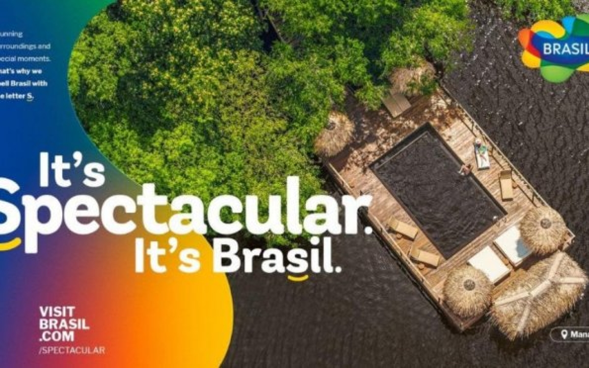 Campanha mostra Amazônia como destino turístico - Imagem: Divulgação