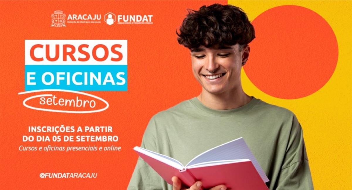 Prefeitura abre 3.150 vagas em cursos de qualificação profissional da Fundat - Arte: Ascom Fundat