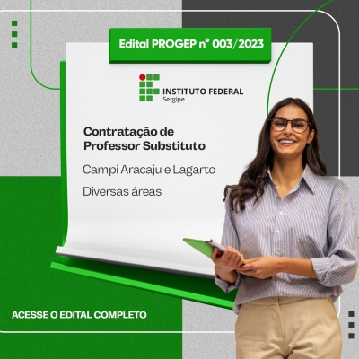 IFS abrirá inscrições para contratação de professor substituto - Imagem: IFS