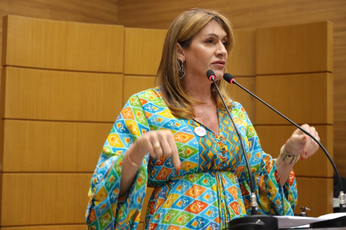 Deputada estadual Linda Brasil - Foto: Joel Luiz | Alese