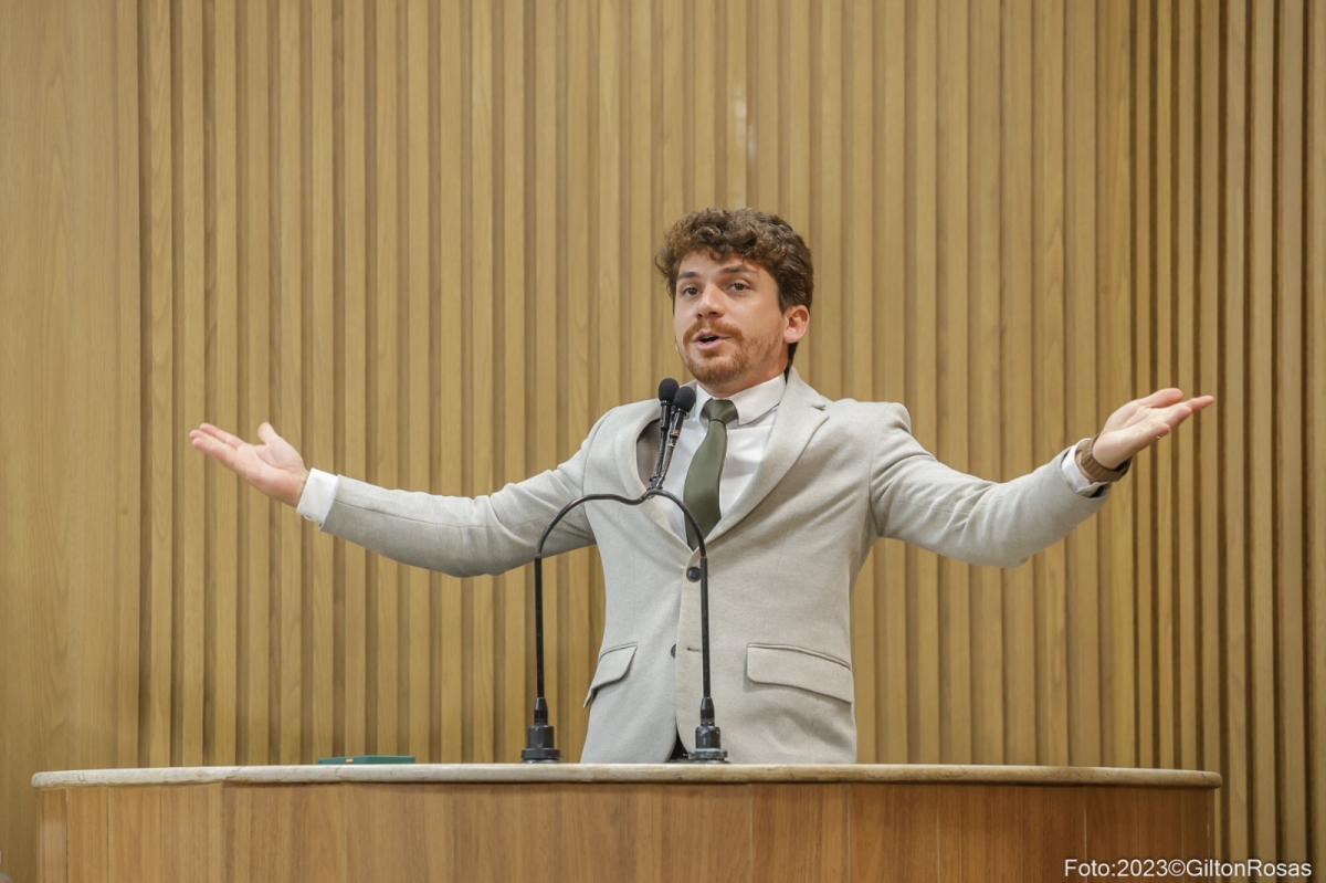 Vereador Breno Garibalde - Foto: Gilton Rosas