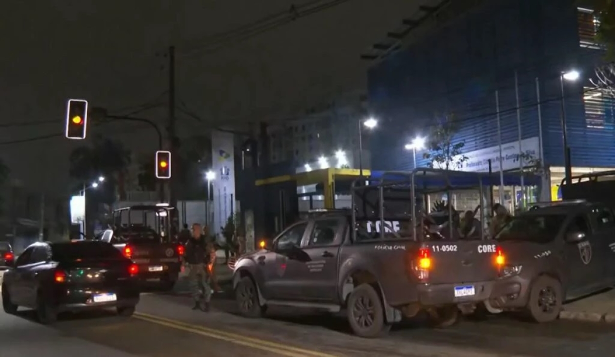 Policiais encontraram corpos de envolvidos na morte de médicos no RJ - Foto: Reprodução | TV Globo