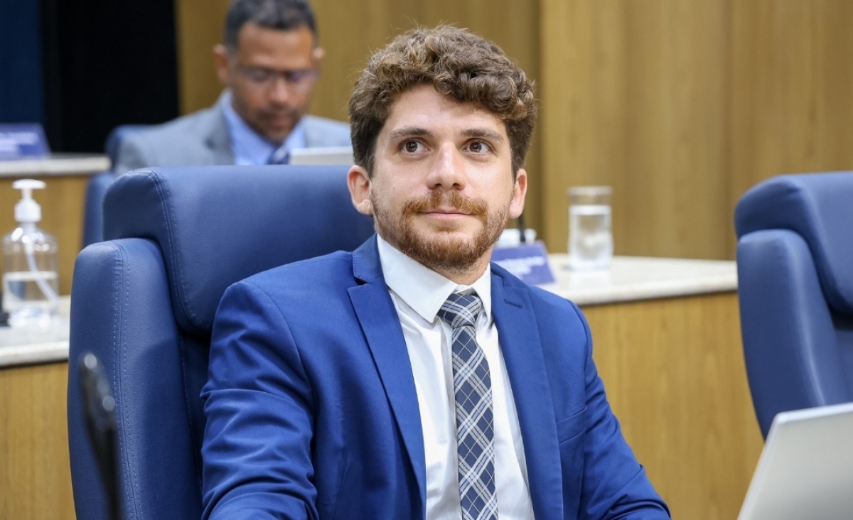 Breno Garibalde na Câmara Municipal de Aracaju - Foto: Gilton Andrade