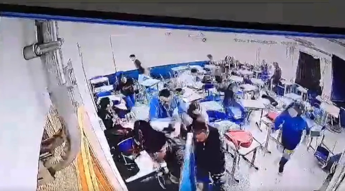 Ataque em escola - Foto: Reprodução | Vídeo Redes Sociais