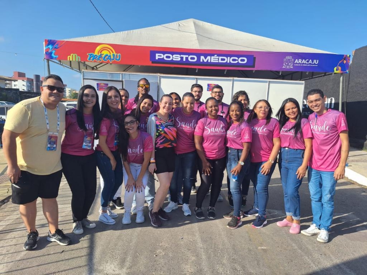 Equipe da Saúde - Foto: Ascom SMS Aracaju