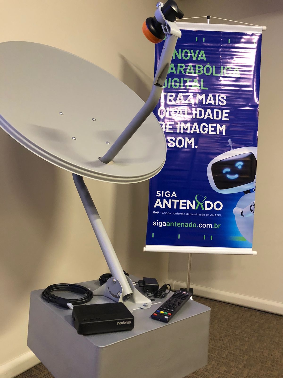 Itabaiana abre agendamentos e instalação da nova parabólica digital - Foto: Assessoria Siga Antenado