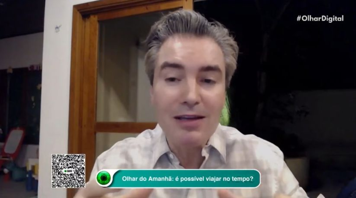 Olhar do Amanhã: é possível viajar no tempo? - Imagem: Print de vídeo | Olhar Digital