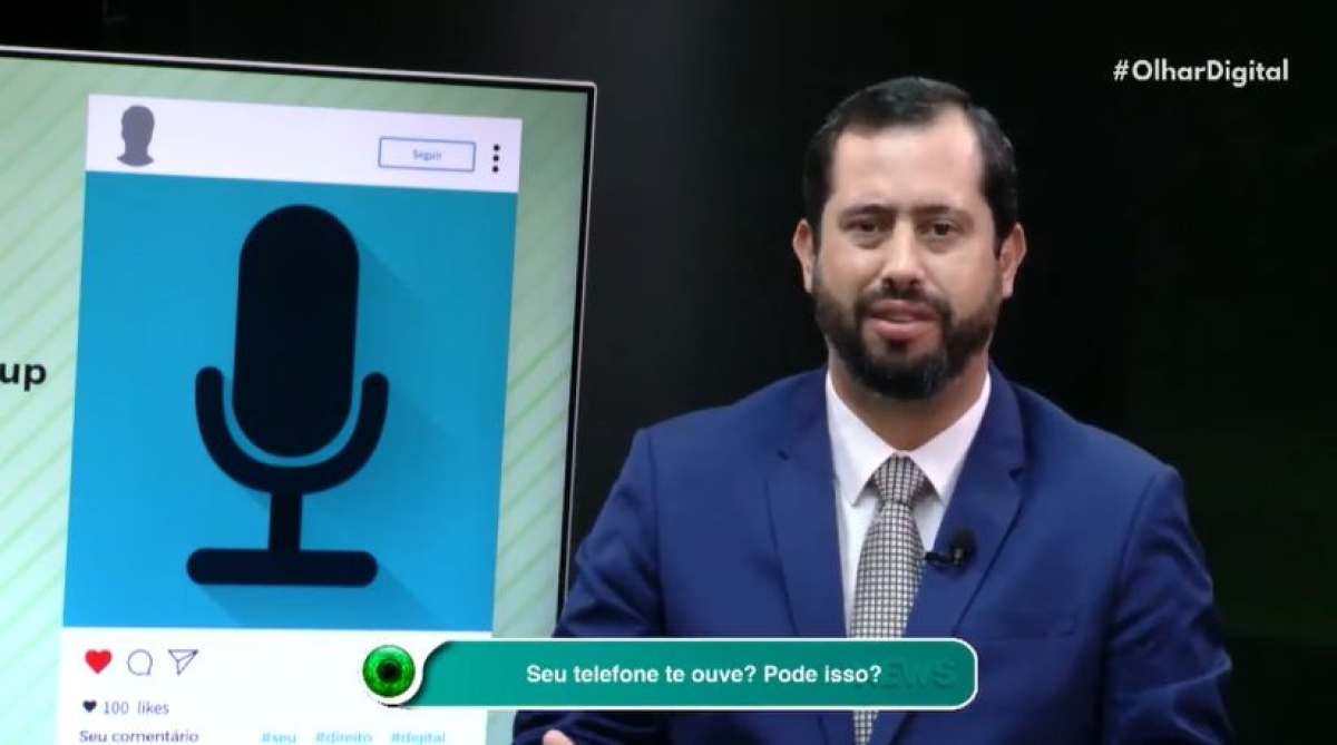 Seu Direito Digital: Seu celular te espia? Pode isso? - Imagem: Print de Vídeo | Olhar Digital