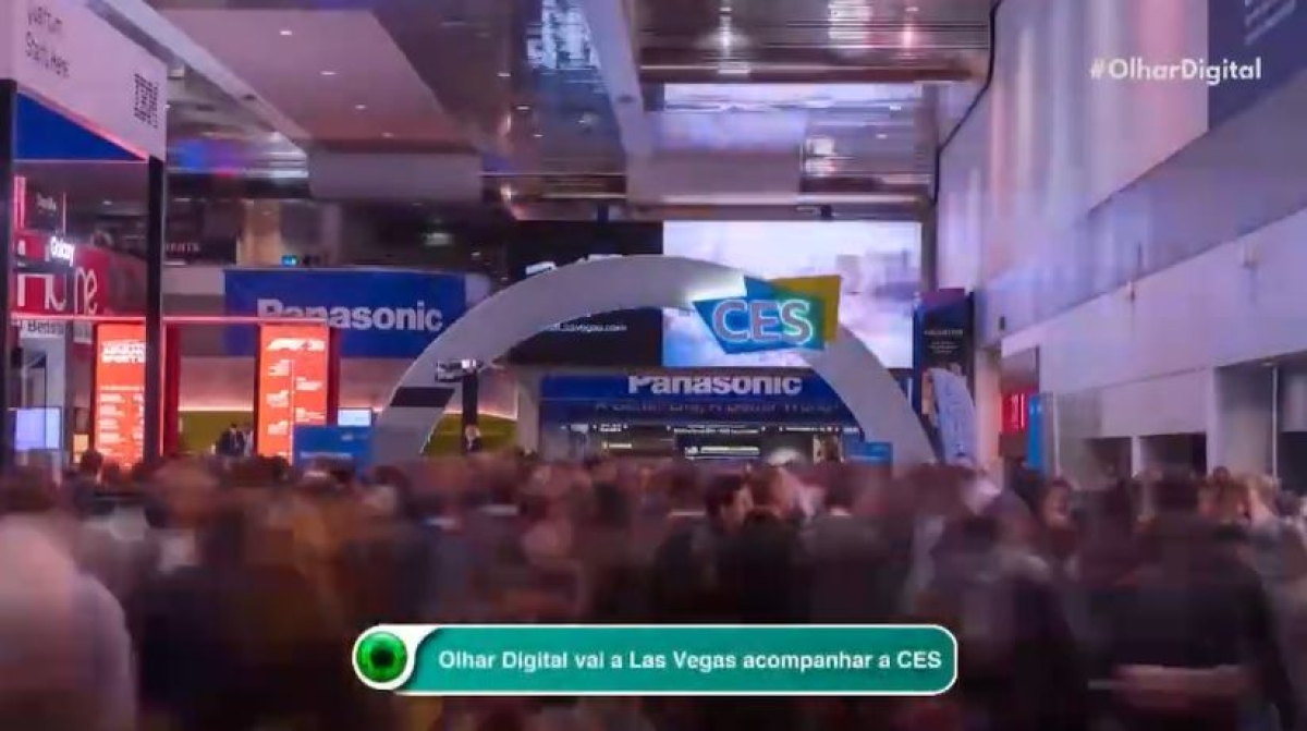 Olhar Digital vai a Las Vegas  acompanhar a CES - Imagem: Print de Vídeo | Olhar Digital