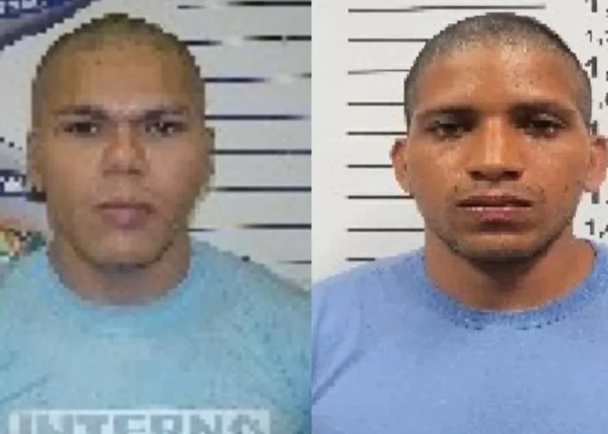 Detentos que fugiram de presídio em Mossoró - Foto: Divulgação/Ministério da Justiça