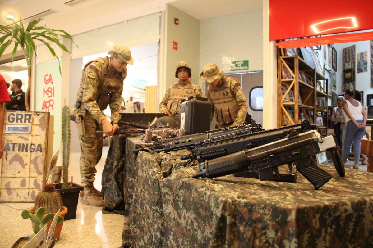 Polícia Militar de Sergipe realiza exposição alusiva ao aniversário de 189 anos da corporação - Foto: Allisson Santiago