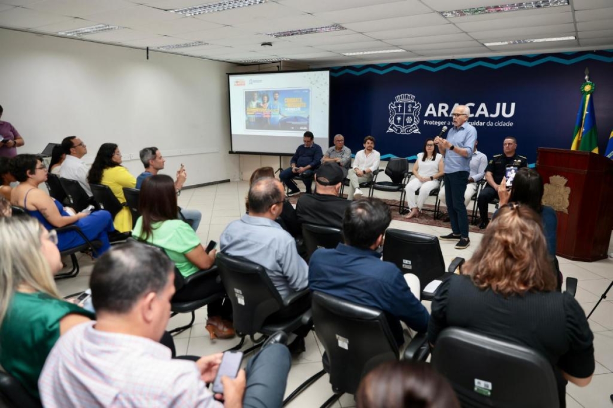 Prefeitura de Aracaju lança plano de ações da campanha Aracaju contra a Dengue - Foto: Arthur D´Avila | Prefeitura de Aracaju