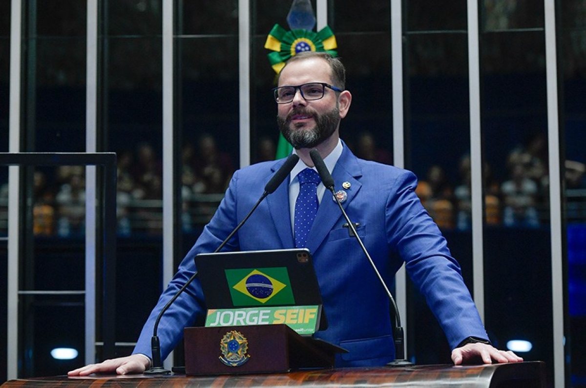 Senador Jorge Seif - Foto: Geraldo Magela | Agência Senado