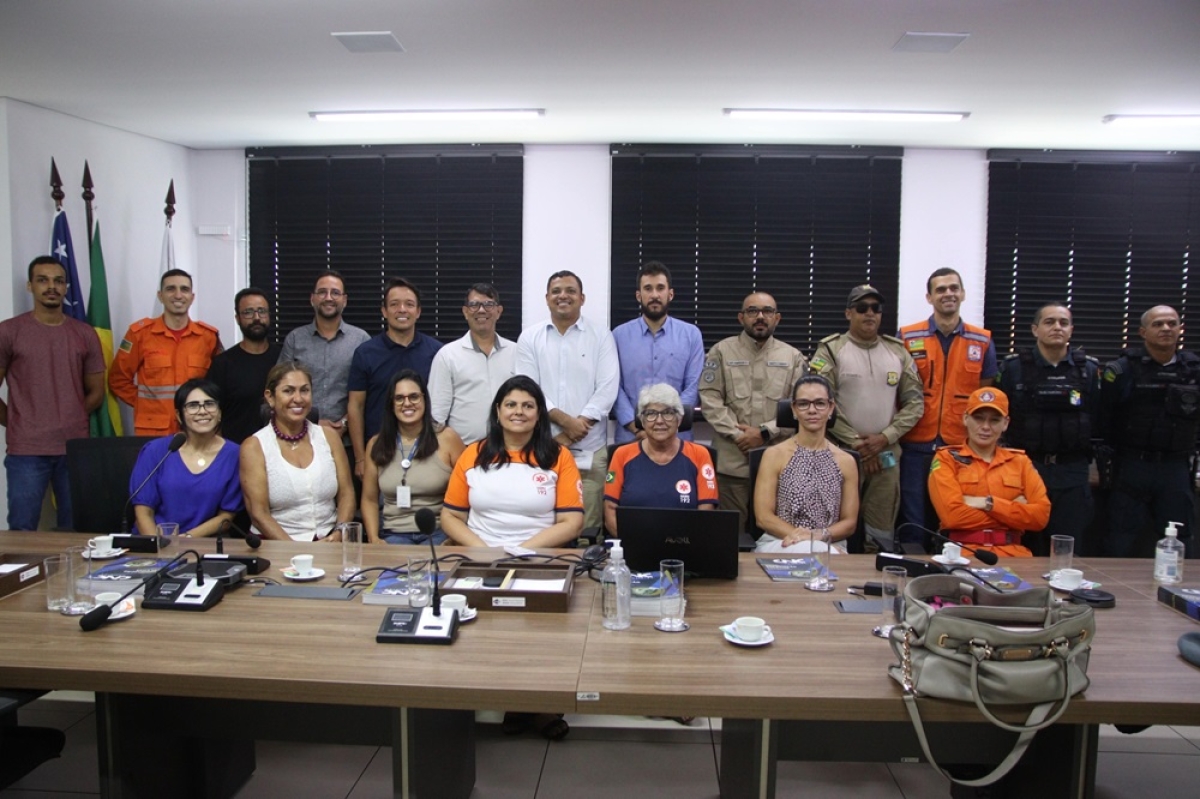 Fecomércio realiza reunião sobre a segurança da apresentação da Esquadrilha da Fumaça - Foto: Ascom Fecomércio Sergipe