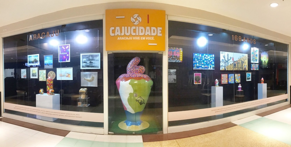 Exposição de arte homenageia os 169 anos da capital sergipana - Foto: Arquivo Shopping Jardins

