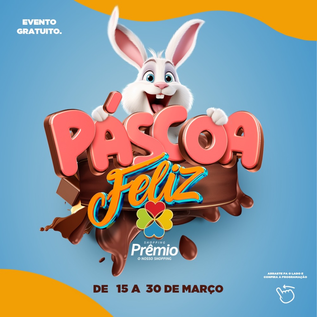 Páscoa Shopping Prêmio - Imagem: Divulgação