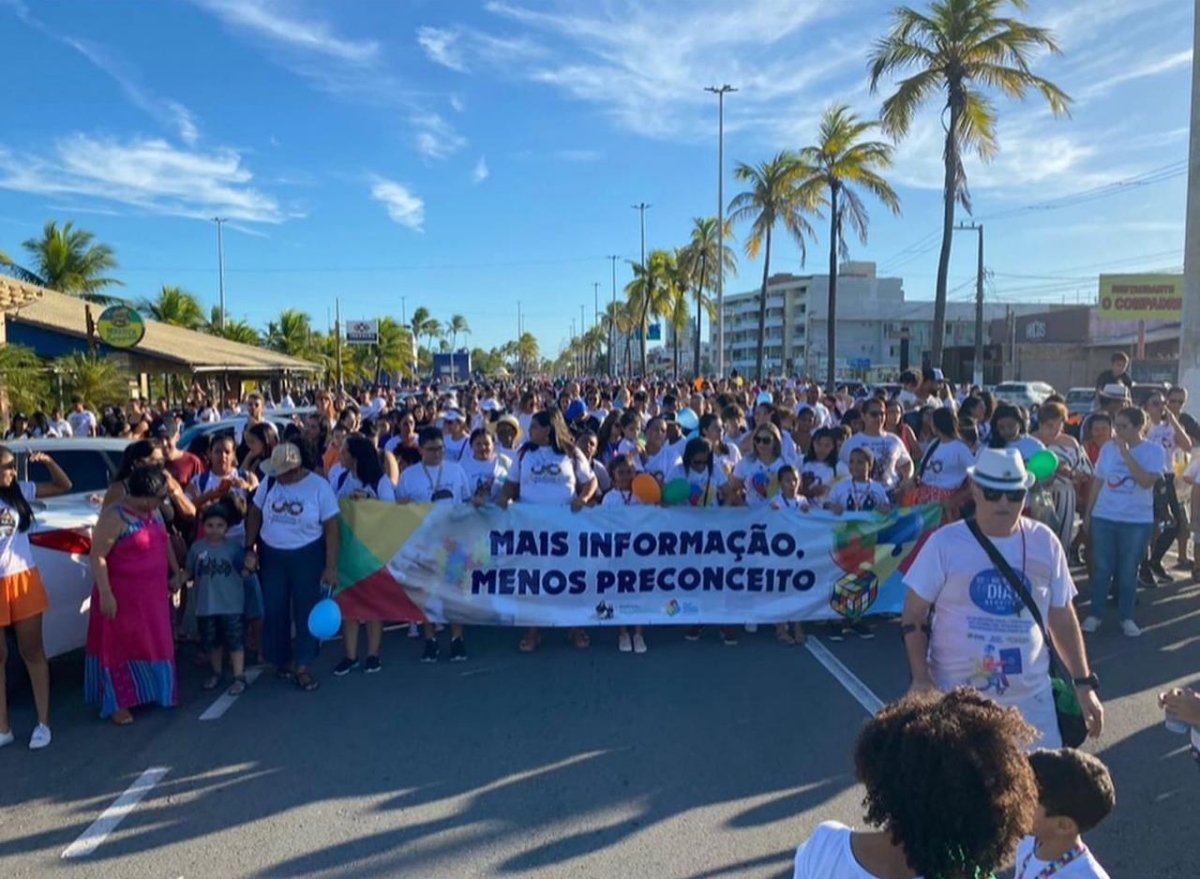 �??Caminhada em Conscientização do Autismo�?� acontece em Aracaju - Foto: Martins Assessoria Digital e Marketing
