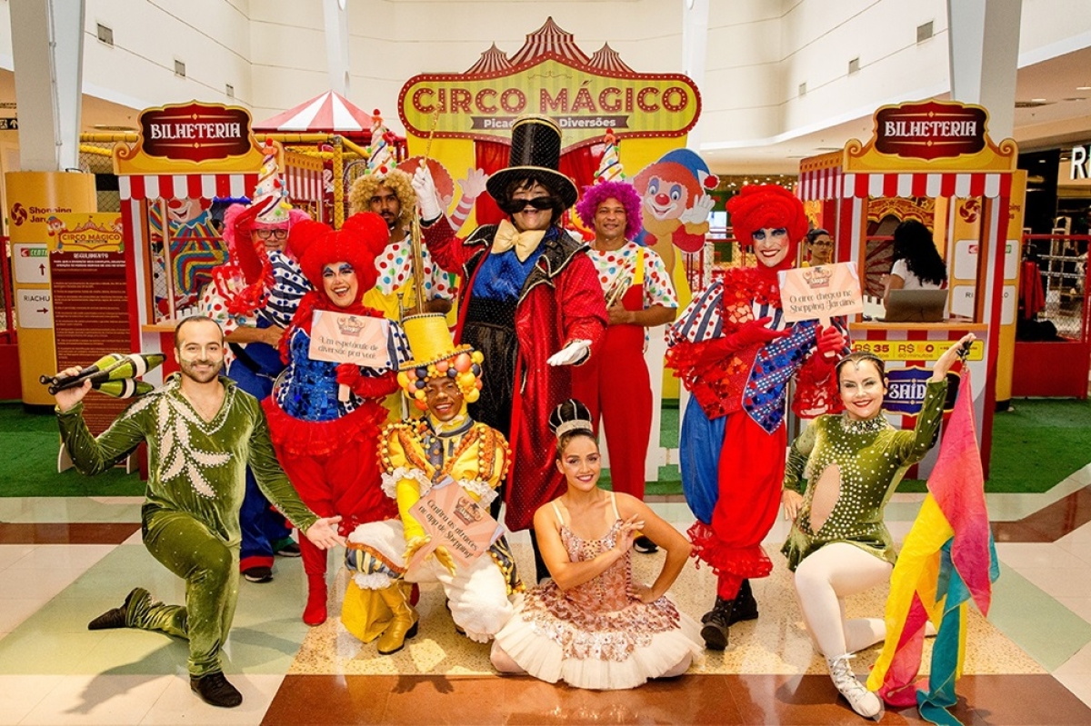 Está aberta a temporada do �??Circo Mágico�?? em Aracaju - Foto: Arquivo Shopping Jardins/ Bruno Nasca
