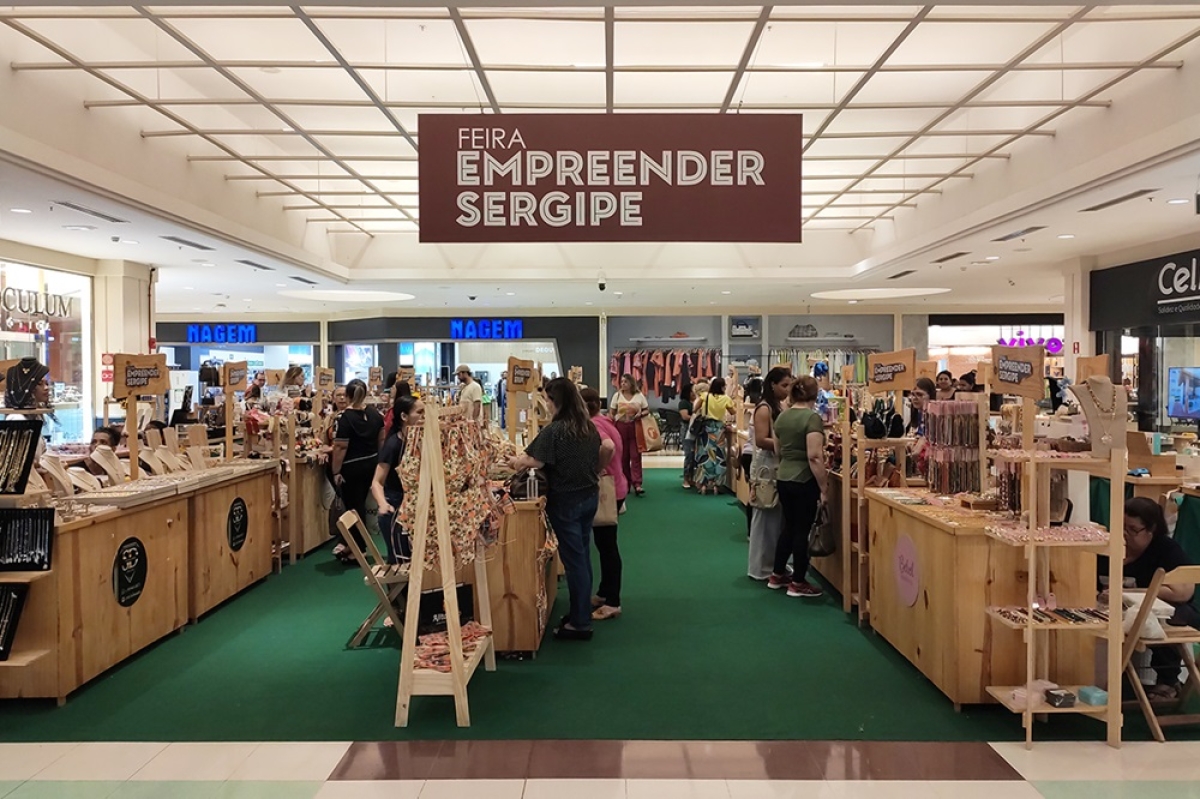 Feira Empreender Sergipe reúne 28 expositores no Shopping Jardins - Foto: Arquivo Shopping Jardins