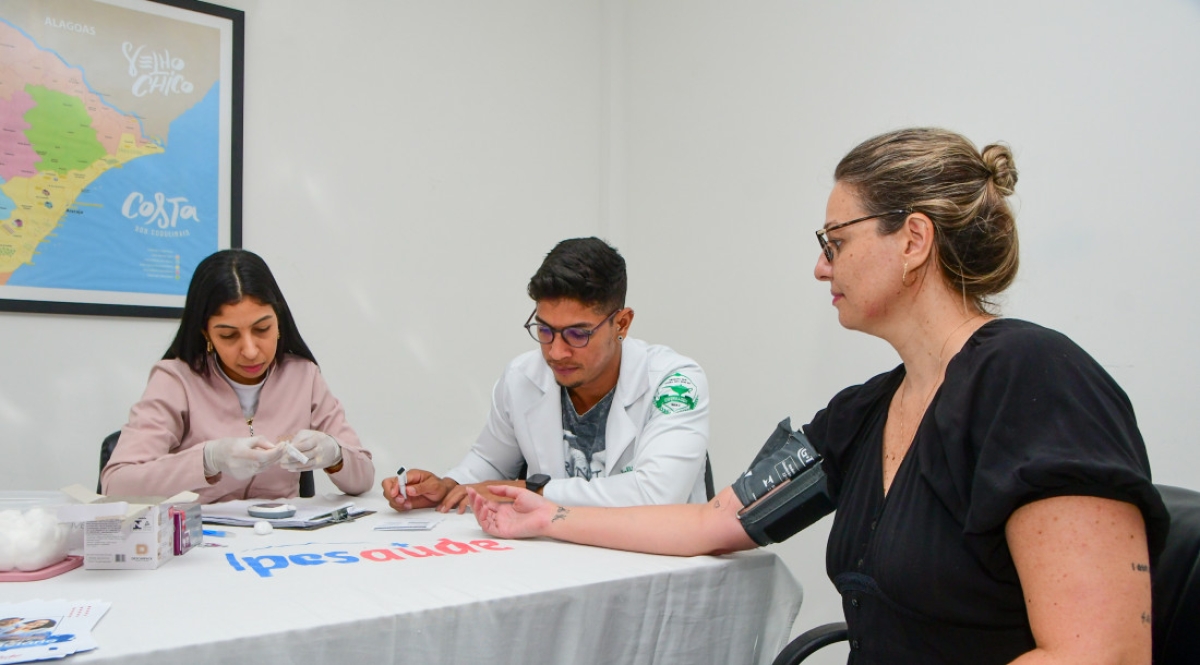 Cardiologista do Ipesaúde alerta para a característica silenciosa da hipertensão - Foto: Ascom Ipesaúde
