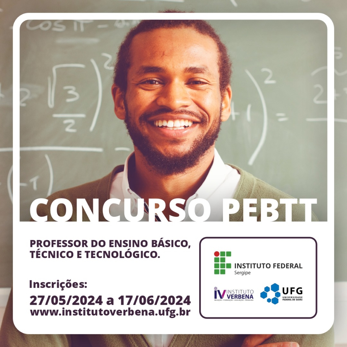 IFS abre edital para professor do ensino básico, técnico e tecnológico - Foto: Divulgação/IFS
