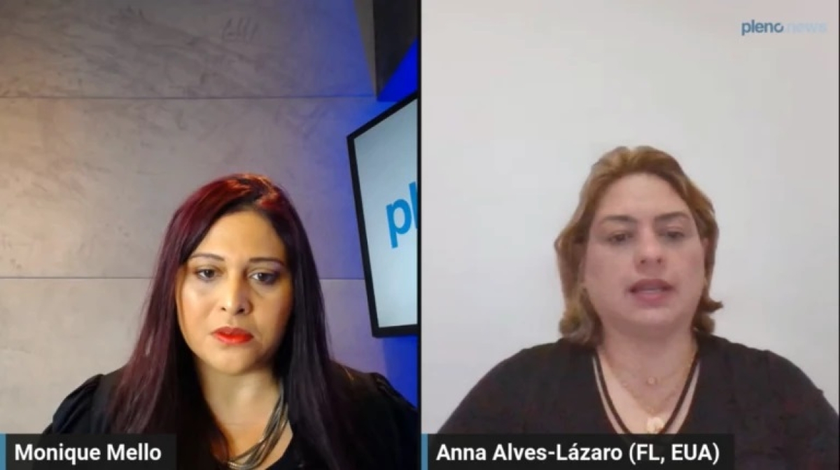Anna Alves-Lazaro conversou com o Pleno News Foto: Reprodução/Pleno News