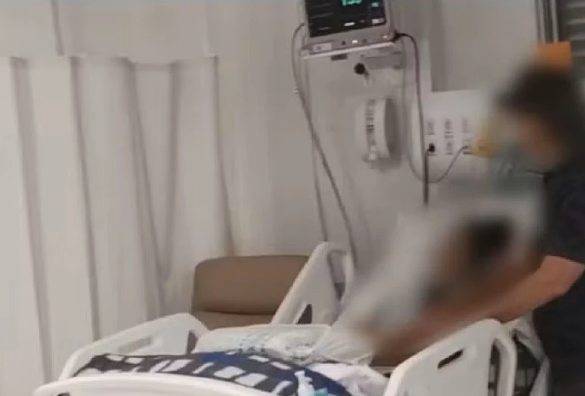 Homem foi preso sob acusação de ter abusado da própria filha em UTI - Foto: Reprodução/TV Globo
