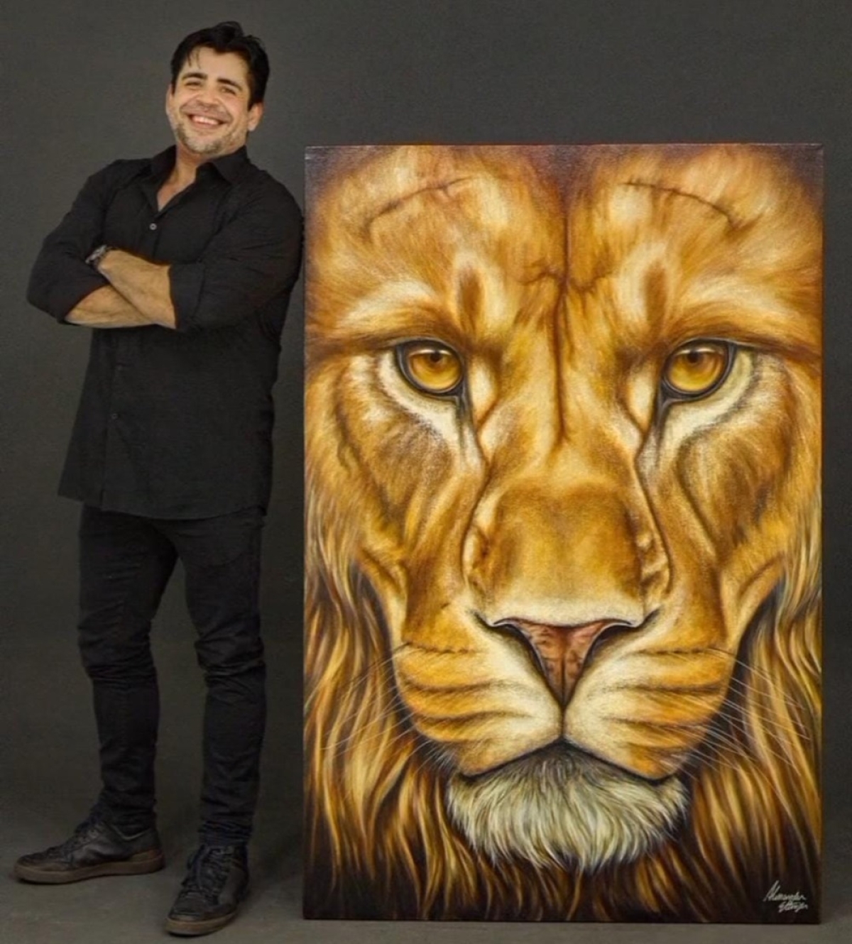 O artista plástico Alessander Ettinger - Foto: Divulgação