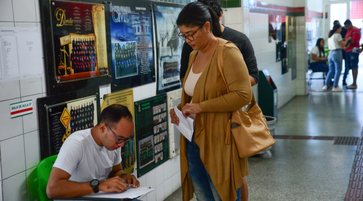 Concurso público da Adema reuniu cerca de seis mil candidatos neste domingo, 7 - Foto: Iran Souza/Governo de Sergipe
