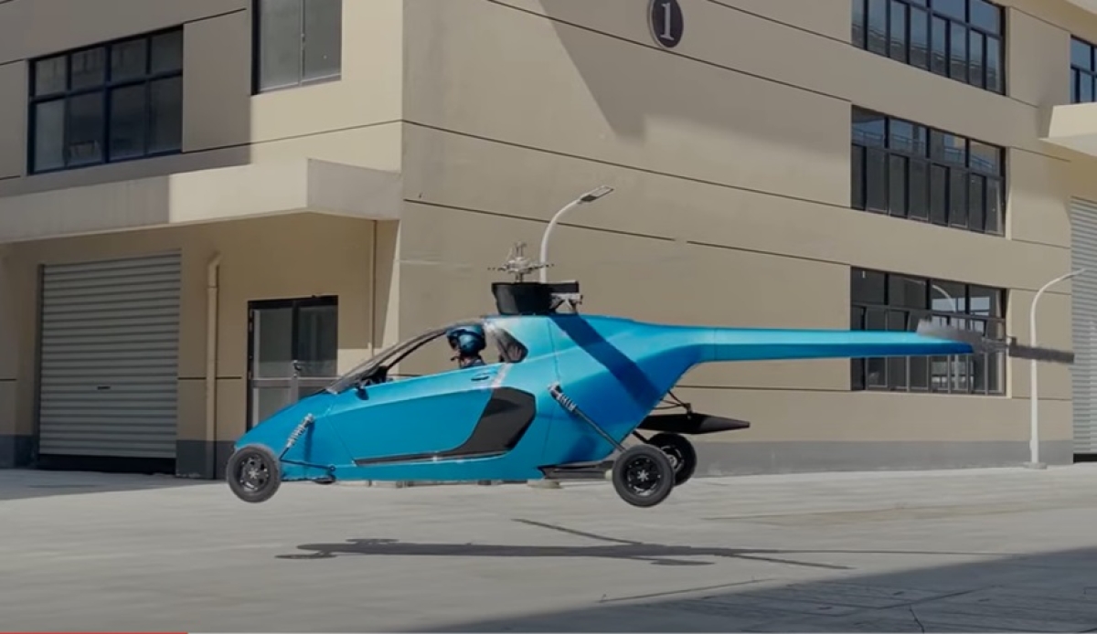 Carro voador Pegasus - Foto: Reprodução/YouTube